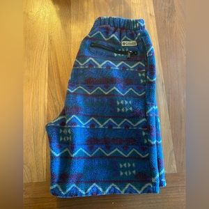 Columbia Fleece Patterned Shorts